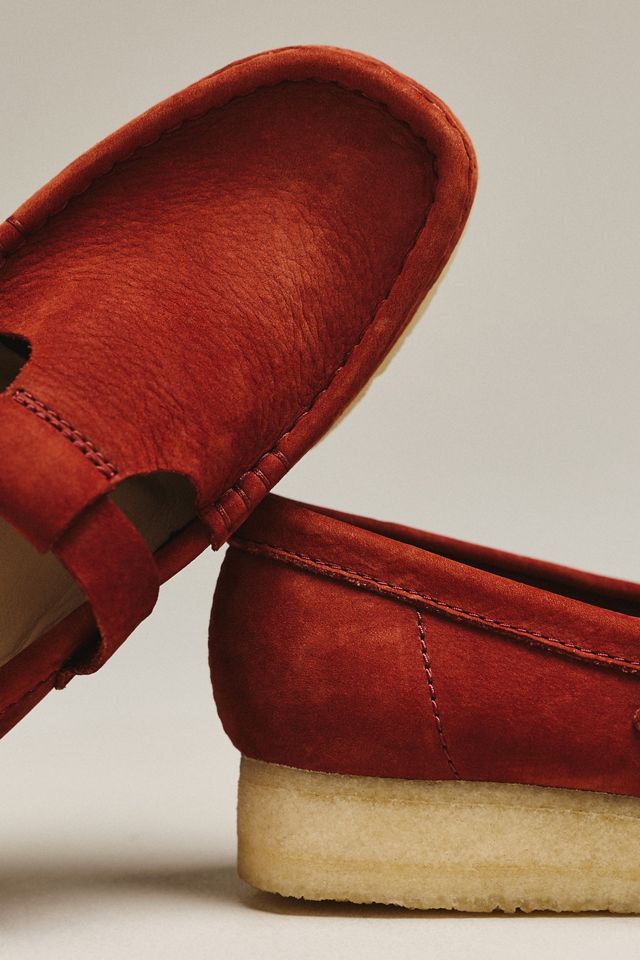 Clarks Wallabee T-Strap Flats #2