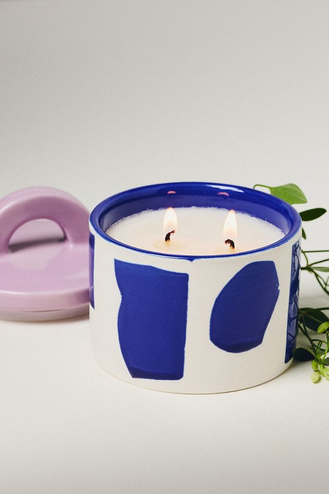 MAEGAN Pablo Pot Woody Night Jasmine & Cedar Ceramic Candle #2