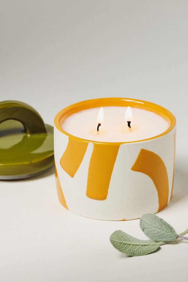 MAEGAN Pablo Pot Fresh Pomelo & Sage Ceramic Candle #2