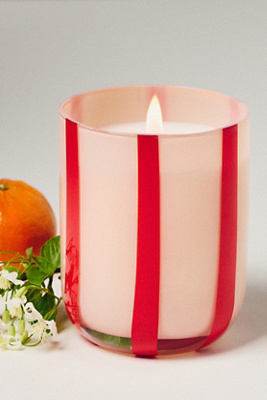 Mægen Atina Fresh Orange Blossom & Basil Glass Candle In Multi