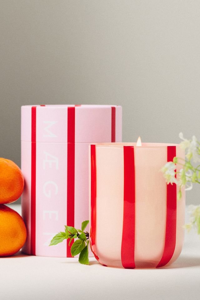 MÆGEN Atina Fresh Orange Blossom & Basil Glass Candle #2