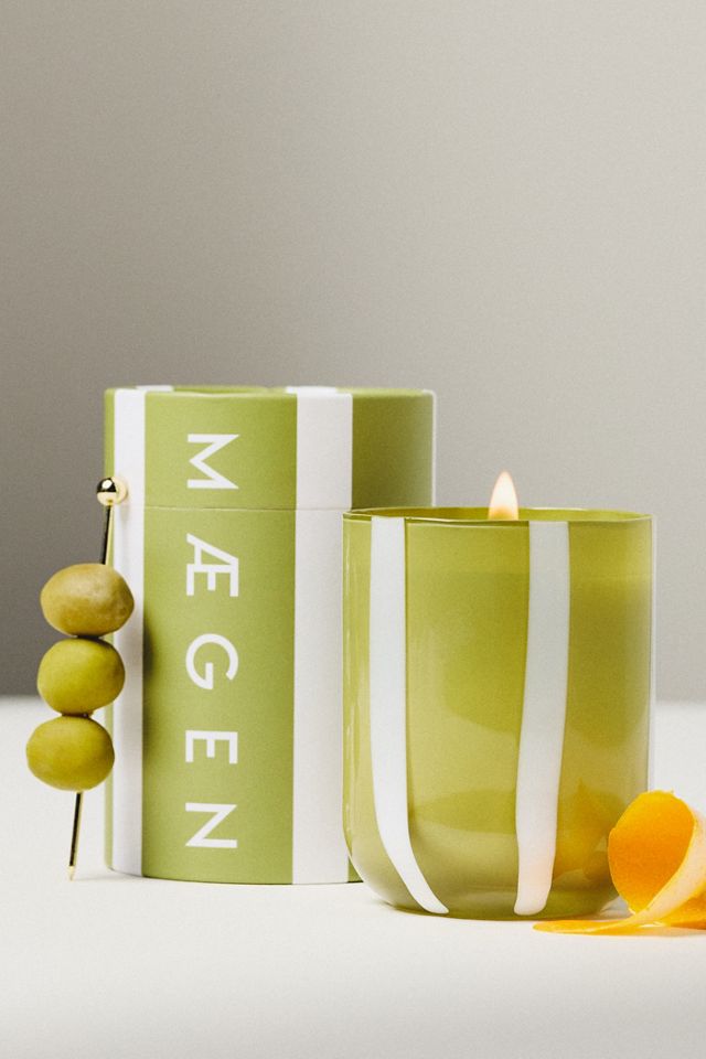 MÆGEN Atina Gourmand Fresh Olive & Lemon Glass Candle #2