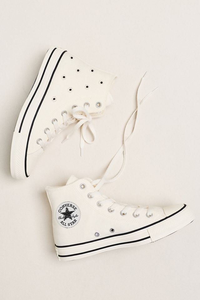 Converse Chuck Taylor All Star Beaded High Top Sneakers #1