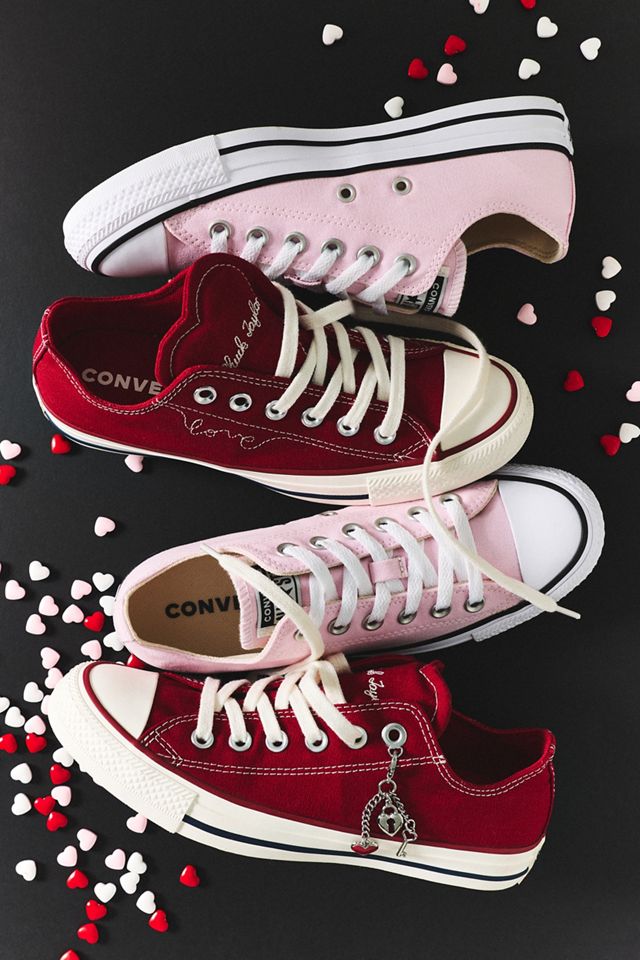 Converse Chuck Taylor Low-Top Stitched Sneakers | Anthropologie