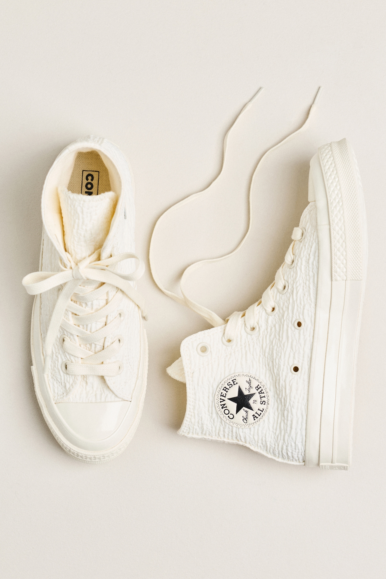 Converse Chuck 70 Tonal Textured High Top Sneakers