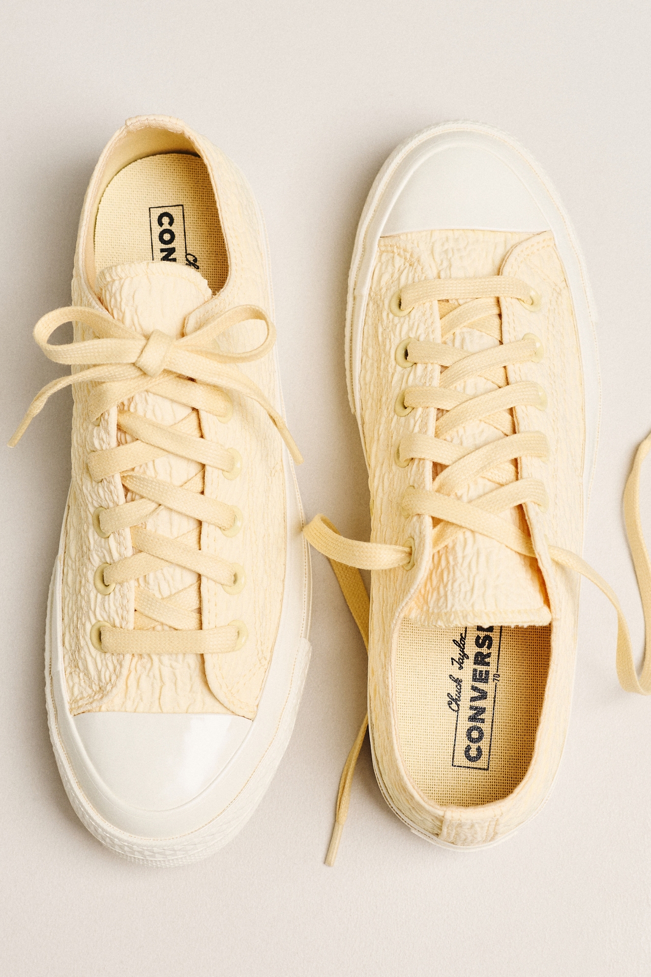 Converse Chuck 70 Tonal Texture Low-Top Sneakers