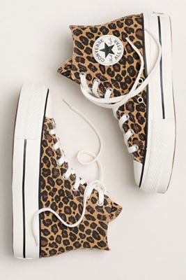 Converse Chuck Taylor All Star Lift Animal High-Top Sneakers