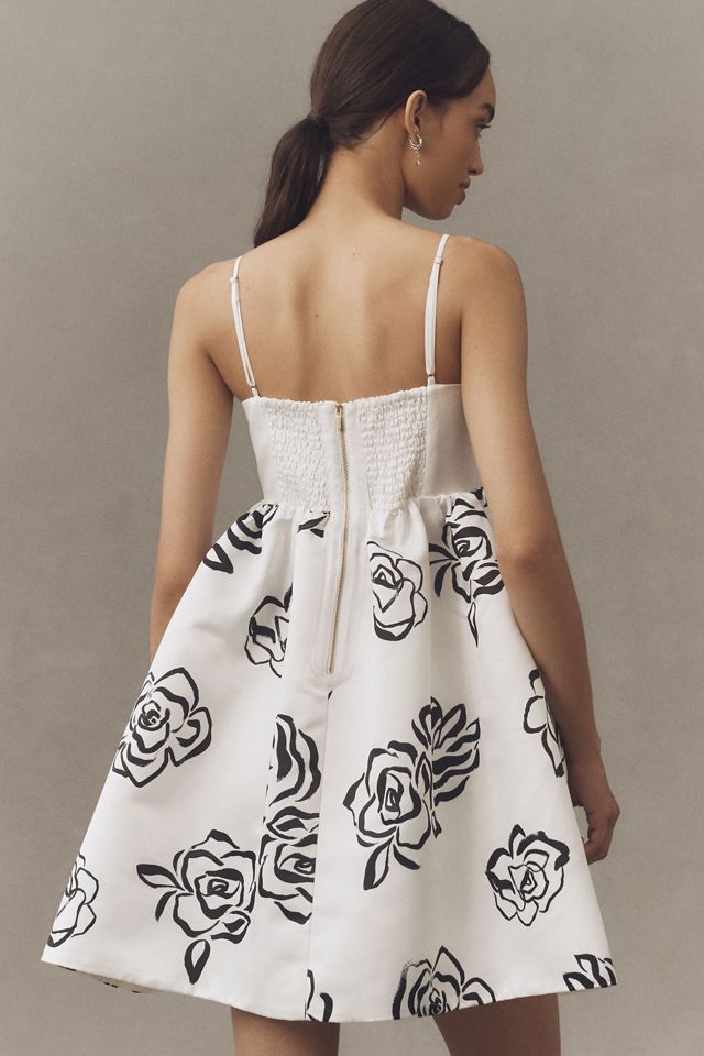 BHLDN Sleeveless Printed Babydoll Mini Dress #1