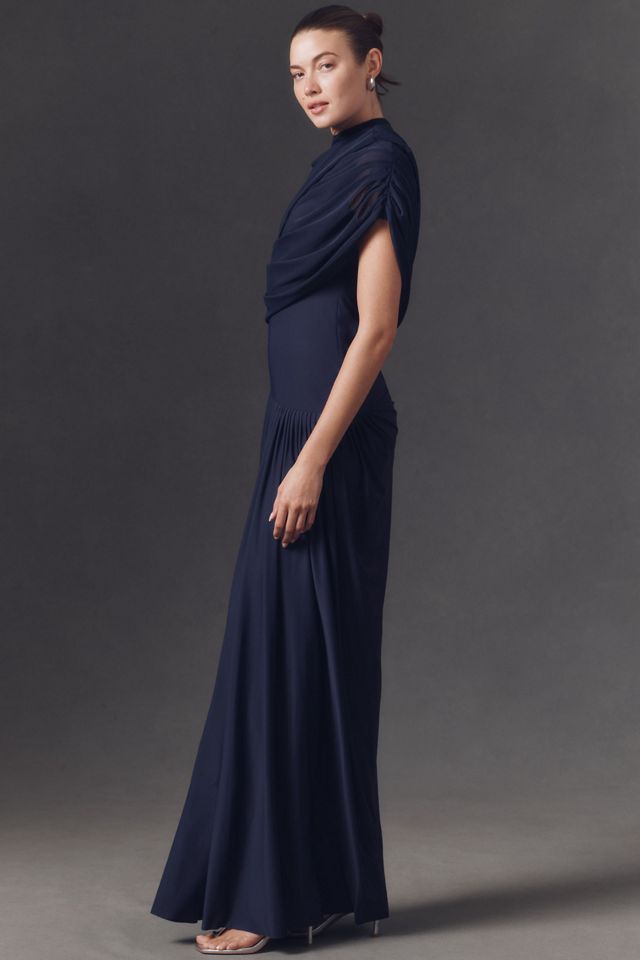 Deme by Gabriella Jasmine Draped Maxi Dress #3