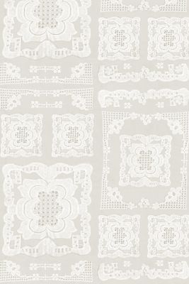 Ingela Lace Pattern Wallpaper by Sarah Jessica Parker