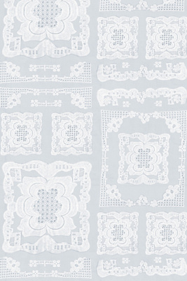 Anthropologie Ingela Lace Pattern Wallpaper By Sarah Jessica Parker In White