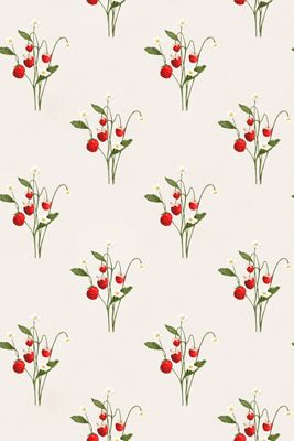 Teresia Fruit and Floral Wallpaper by Sarah Jessica Parker