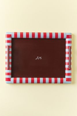 Damson Madder Striped Tray