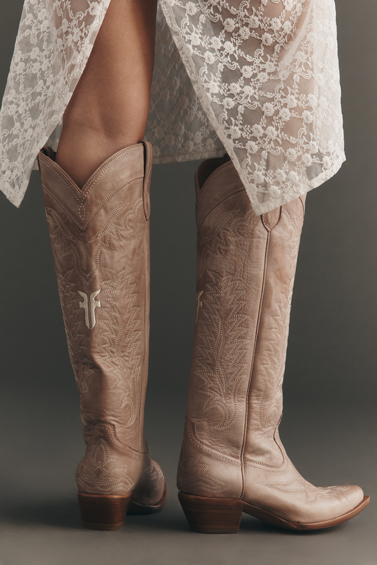 Frye Sacha Feather Western Boots