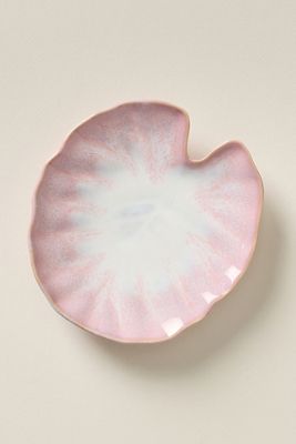 Lilypad Portuguese Stoneware Canape Plate