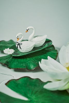 Swan Lake Salt & Pepper Shakers