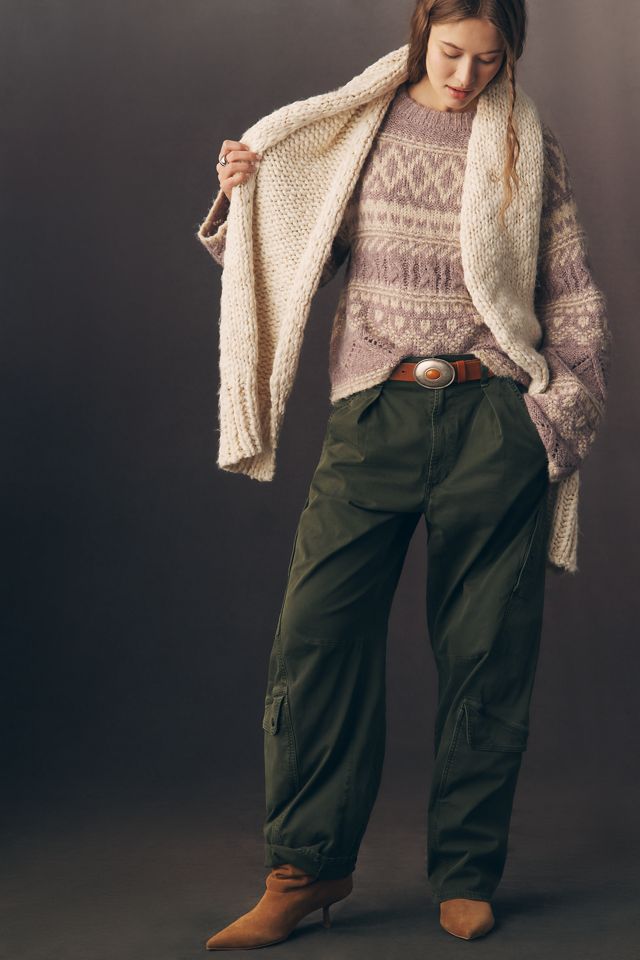 By Anthropologie Chunky Yarn Scarf #1