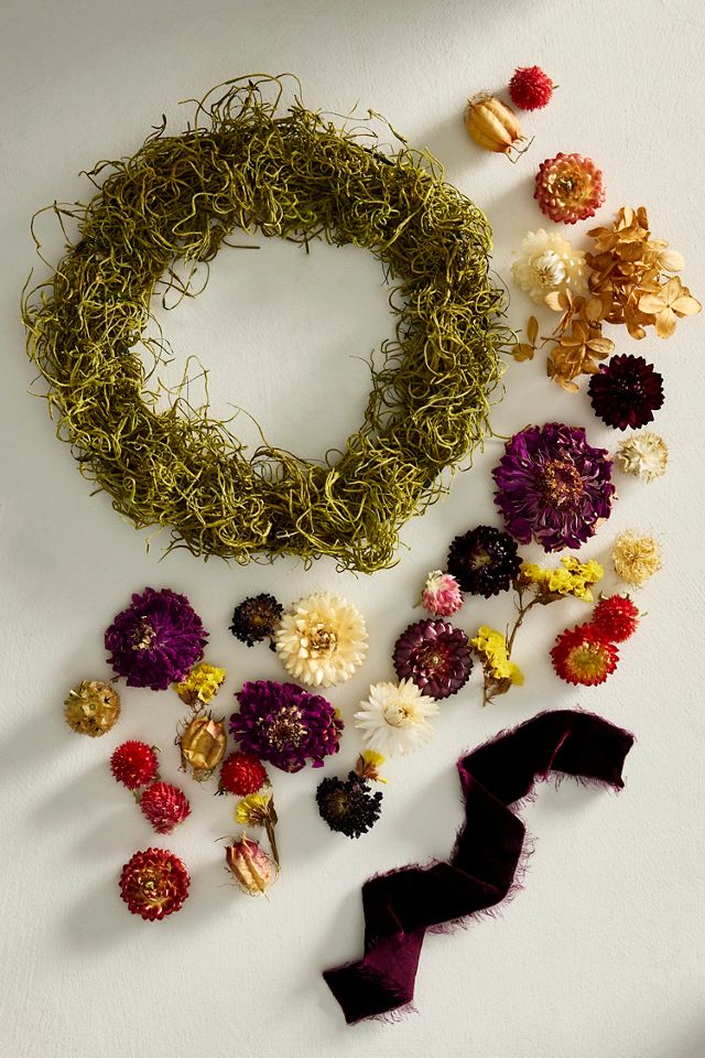 DIY Dried Floral Wreath Kit #2