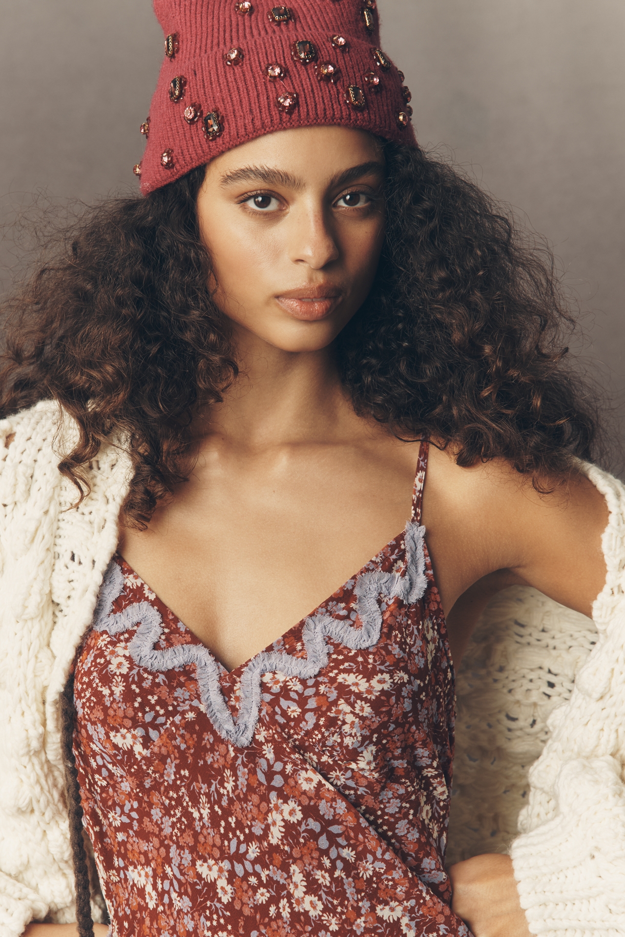 Embellished Beanie
