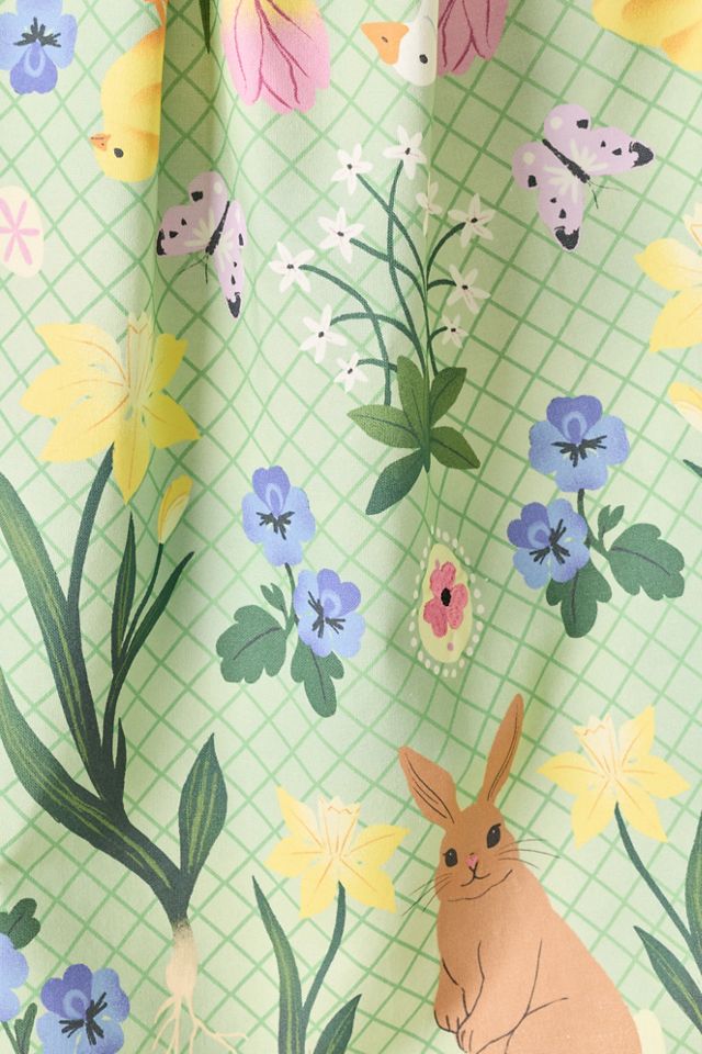 Easter Bunny Dish Towel #1