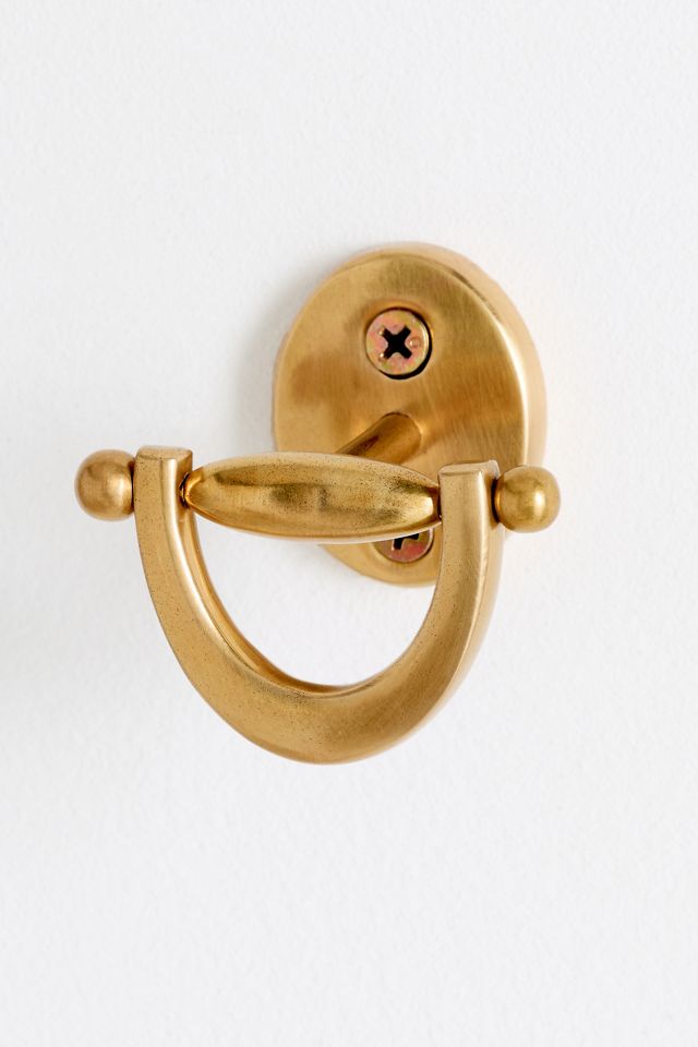 Equestrian Brass Hook #2