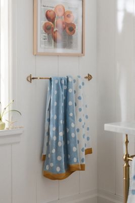 Equestrian Brass Towel Bar
