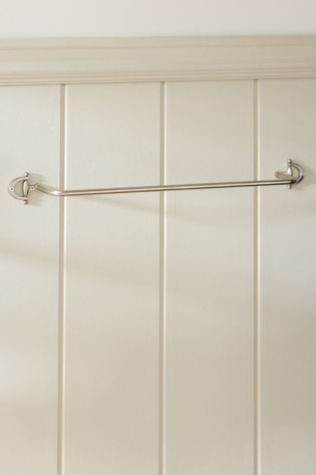 Equestrian Brass Towel Bar #1