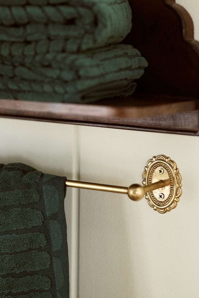 Louisa Scalloped Towel Bar #1