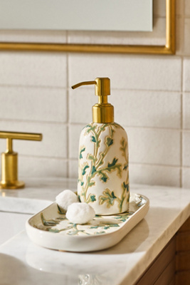 Printed Ceramic Soap Dispenser
