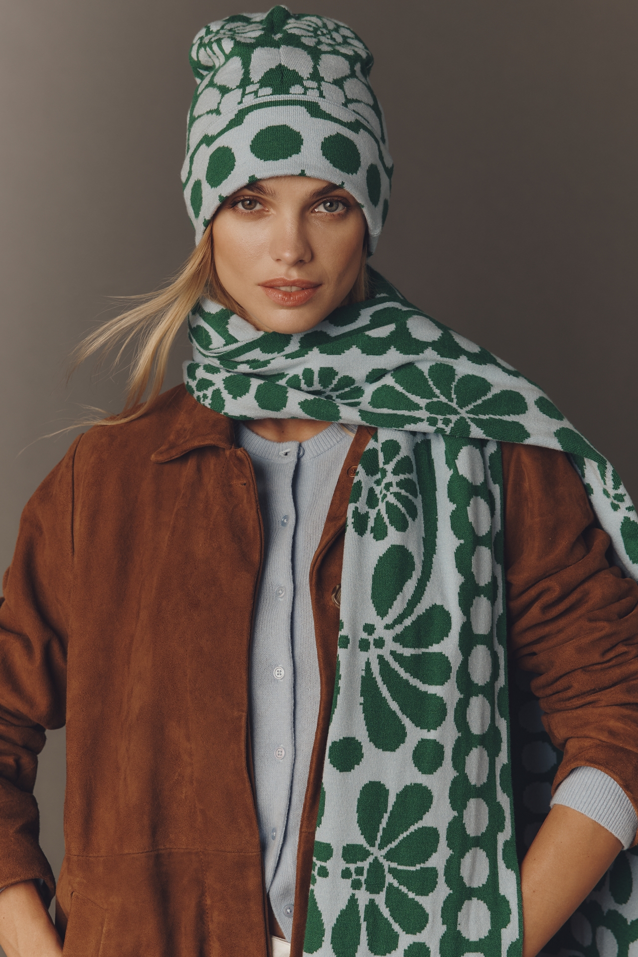 Farm Rio x Anthropologie Printed Beanie
