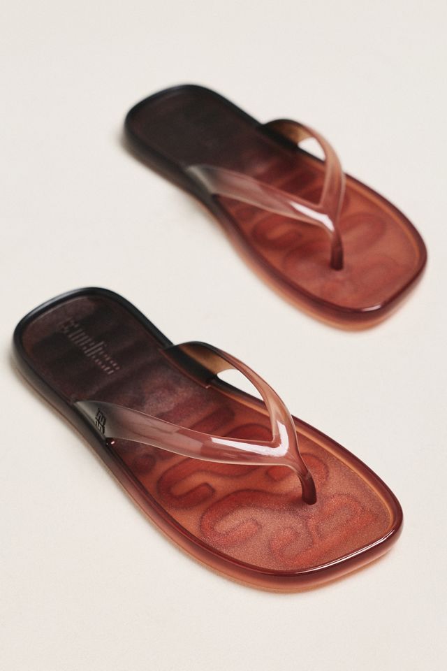 Melissa Beachware Gradient Flip Flops #1