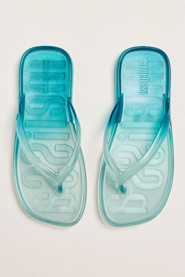 Melissa Beachware Gradient Flip Flops #1
