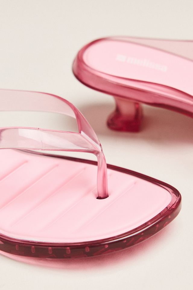 Melissa Jelly Flip-Flop Kitten Heels #2