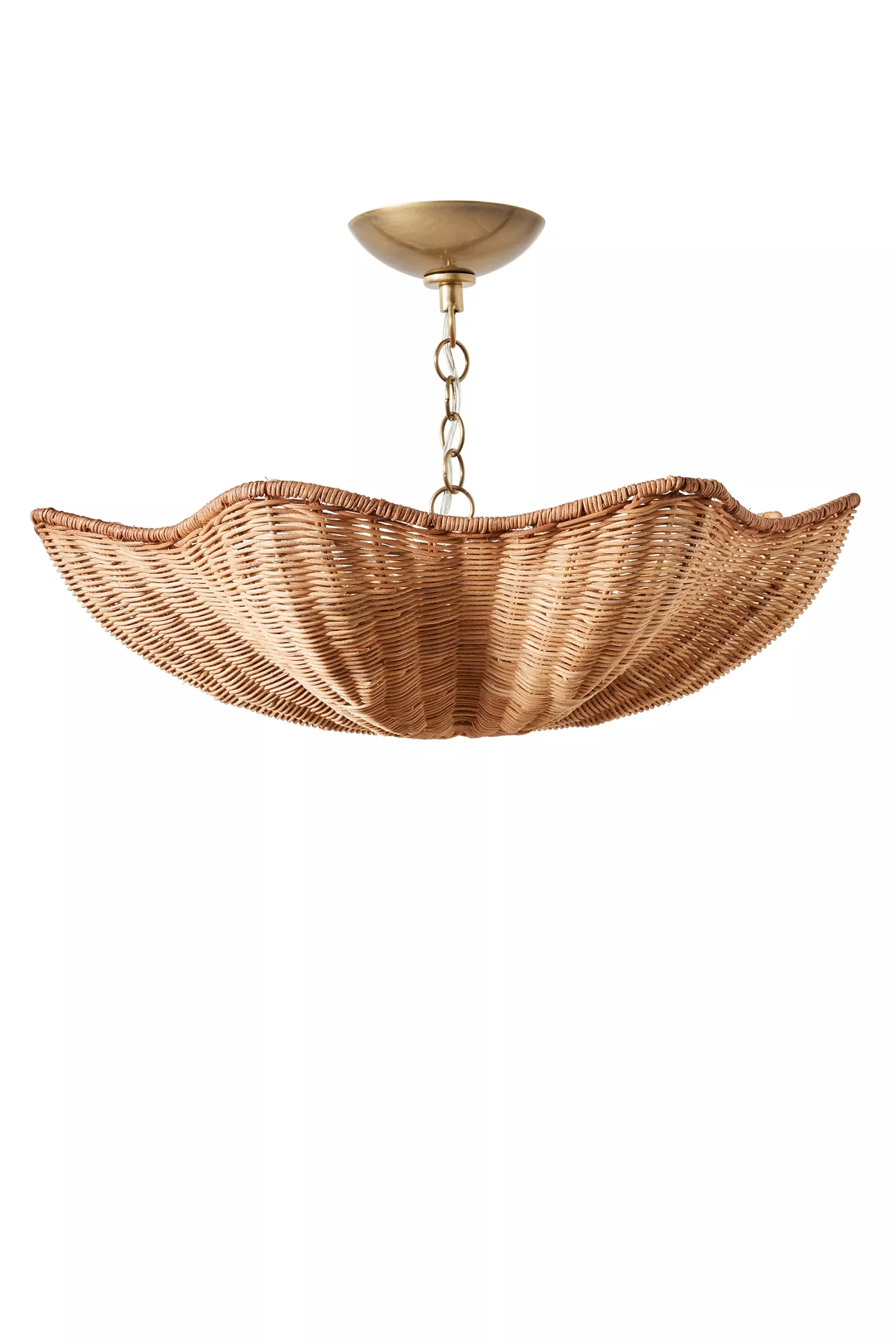 Ravello Rattan Flush Mount - thumbnail 2