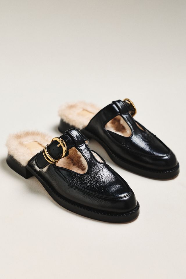 Dolce Vita Harlah Faux-Fur Mule Flats #1