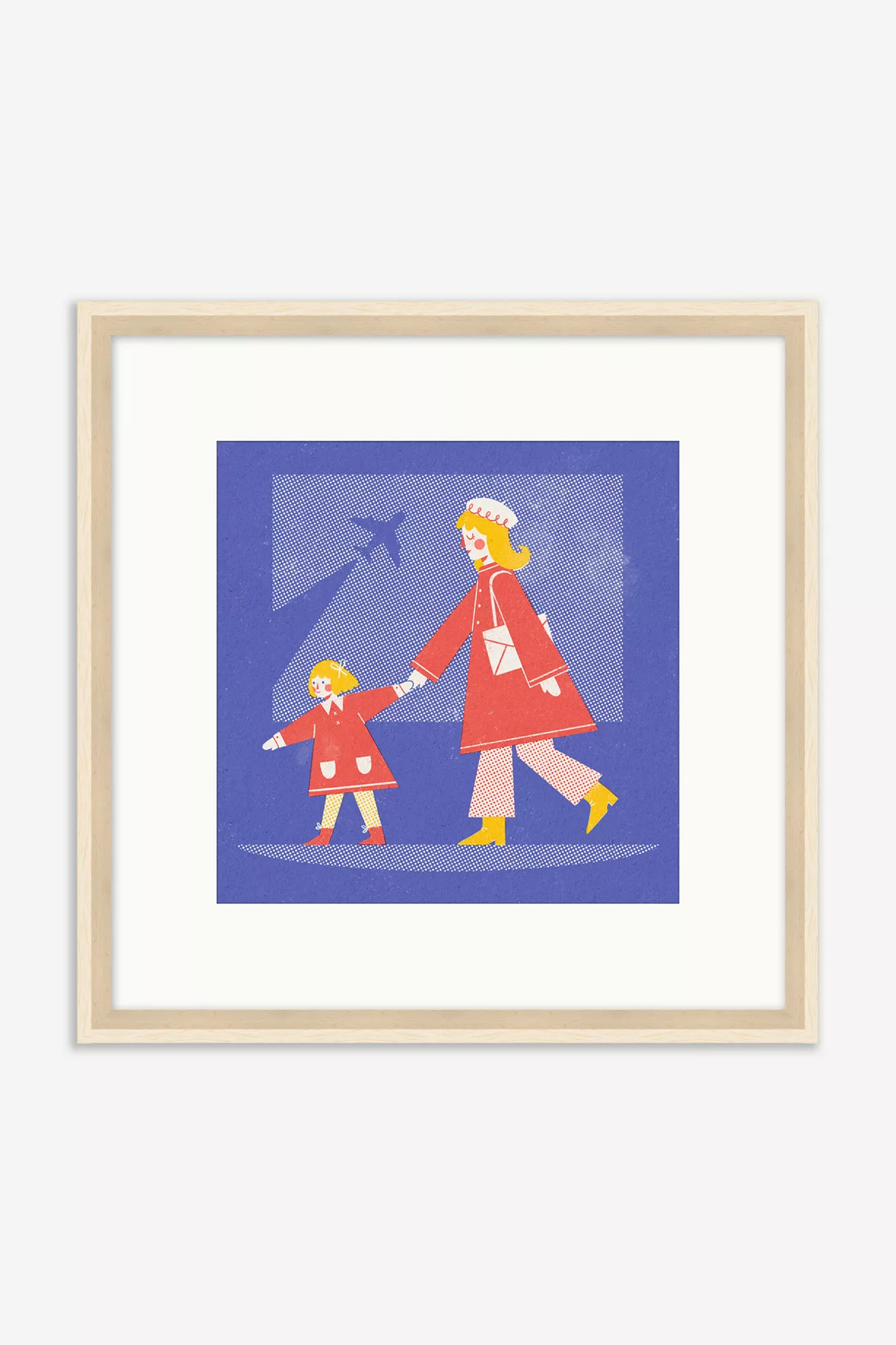 Mom, This Way Wall Art