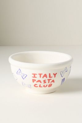 Das Rotes Rabbit Italienische Keramik Hohe Schüssel