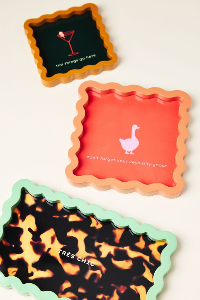 Furbish Studios Silly Goose Lacquer Tray #1