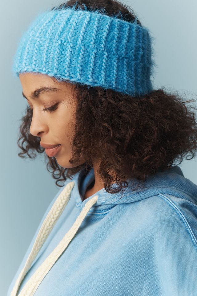Brushed Knit Fuzzy Headband #1