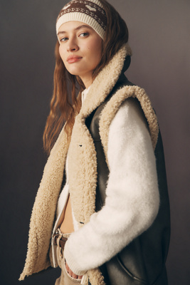 By Anthropologie Holiday Knit Headband In Brown