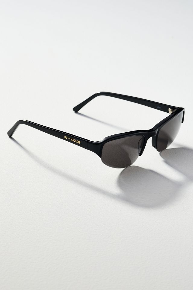Lu Goldie Gia Sporty Cateye Sunglasses #1