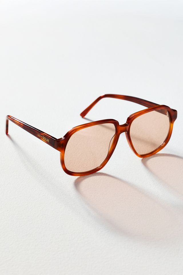 Lu Goldie Oversized Square Sunglasses #1