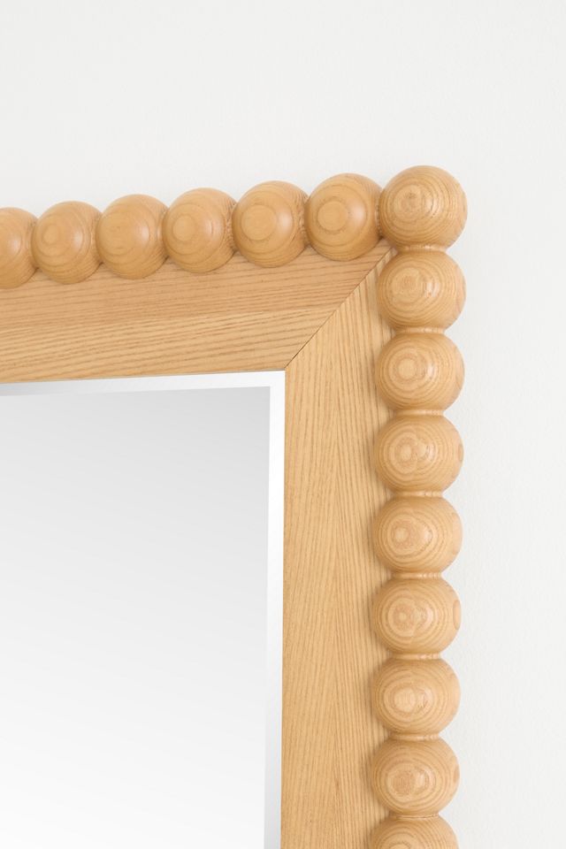 Pippa Wood Bobbin Rectangle Portrait Wall Mirror #2