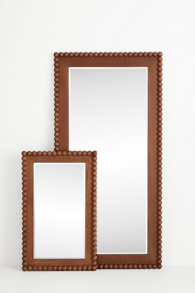 Pippa Wood Bobbin Rectangle Portrait Wall Mirror #3
