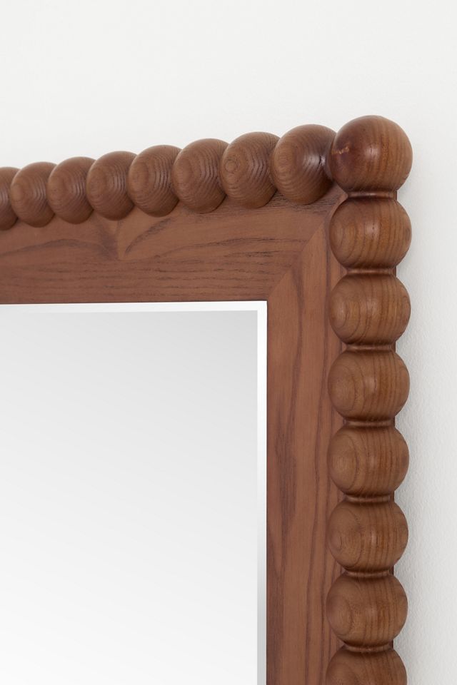Pippa Wood Bobbin Rectangle Portrait Wall Mirror #1