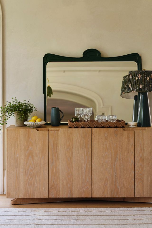 Victoria Wood Grand Floor Mirror #4
