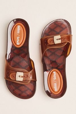 Melissa x Dr. Scholl's Pescura Jelly Slide Sandals