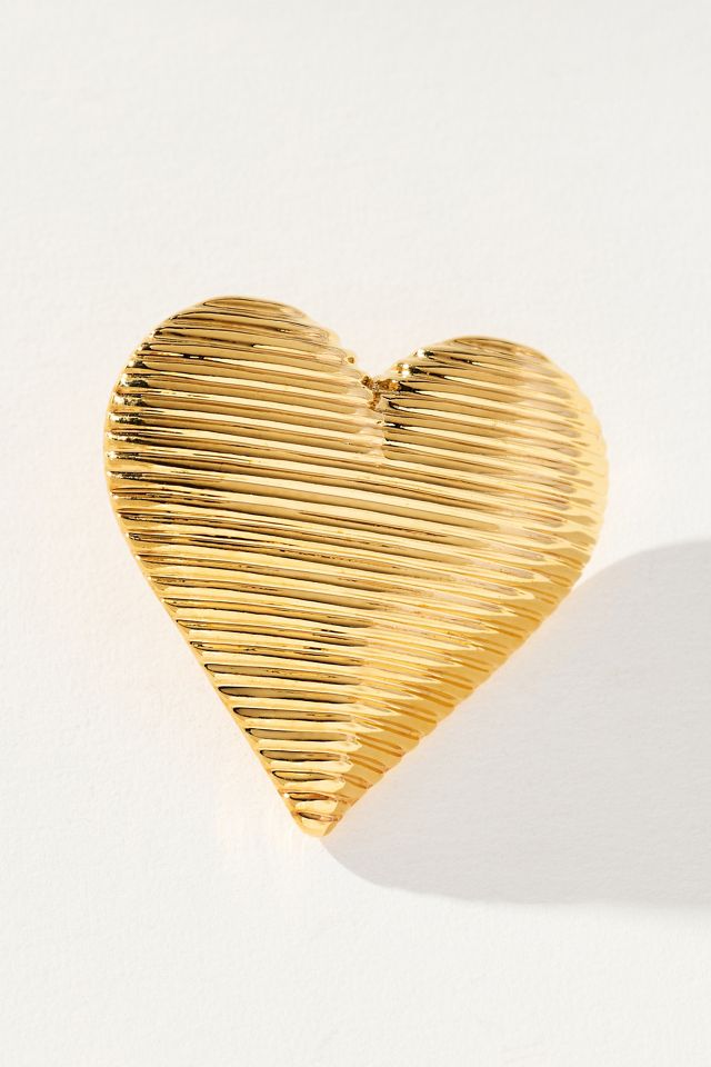 Heaven Mayhem Real Love Heart Post Earrings #1