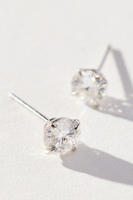 Heaven Mayhem Crystal Stud Earrings In Metallic