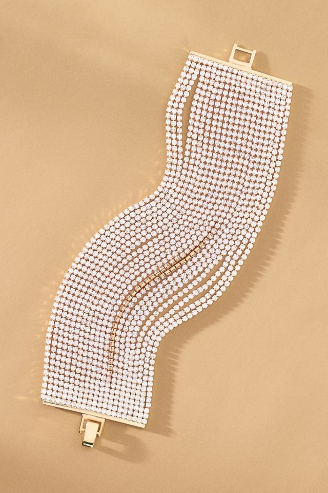 Shashi Crystal Layer Bracelet #1